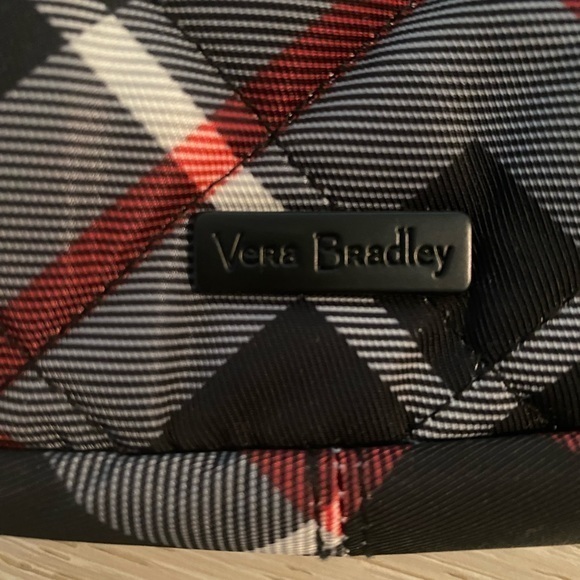 Vera Bradley plaid crossbody bag with adjustable strap and multiple pockets - Picture 6 of 6